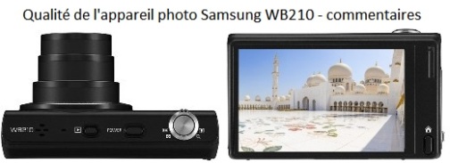 Качество фотоаппарата Samsung WB210 - отзывы