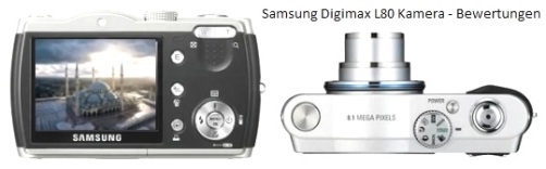 Фотоаппарат Samsung Digimax L80 - отзывы