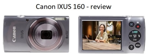 Canon IXUS 160 - review