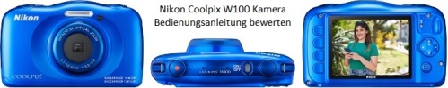 Nikon Coolpix W100 Kamera Bedienungsanleitung bewerten