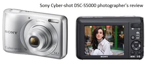 Sony Cyber-shot DSC-S5000 photographer's review