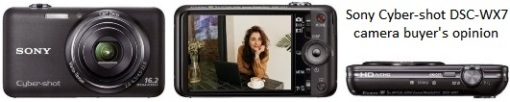 Sony Cyber-shot DSC-WX7 camera buyer's opinion