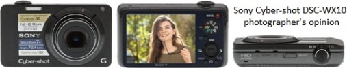 Sony Cyber-shot DSC-WX10 photographer's opinion