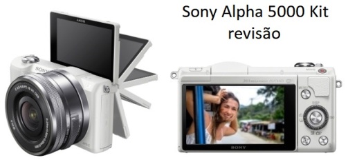 Sony Alpha 5000 Kit-revisão