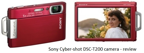 Sony Cyber-shot DSC-T200 camera - review