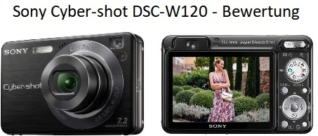 Sony Cyber-shot DSC-W120 - Bewertung