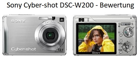 Sony Cyber-shot DSC-W200 - Bewertung