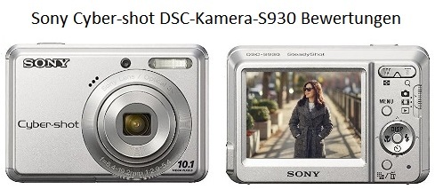 Sony Cyber-shot DSC-Kamera-S930 Bewertungen