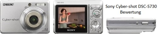 Sony Cyber-shot DSC-S730 - Bewertung