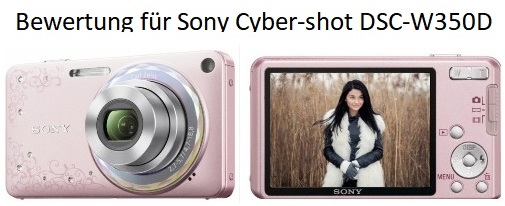 Bewertung für Sony Cyber-shot DSC-W350D