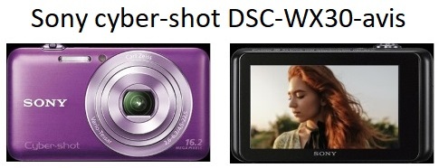 Sony cyber-shot DSC-WX30-avis
