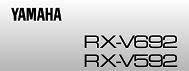 Инструкция по эксплуатации аудио-видео ресивер YAMAHA RX-V692, YAMAHA RX-592